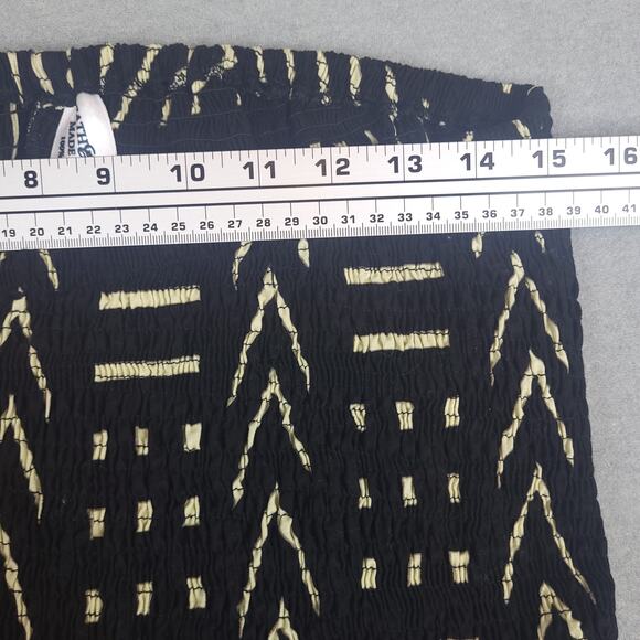 Vintage Women's Bell Bottom Flare Pants Boho Cottage Core Hippie Gypsy Country - Picture 7 of 10